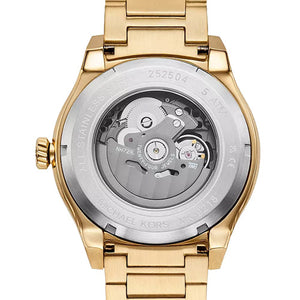 Michael Kors Oversized Panorama Black Skeleton Dial Men 44mm MK9218
