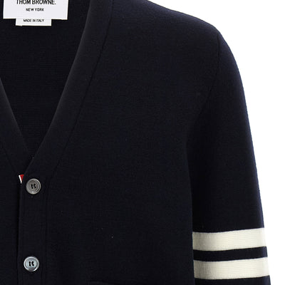 Thom Browne 4-bar Wool Cardigan