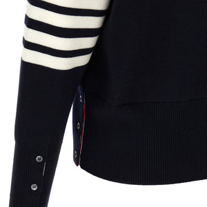 Thom Browne 4-bar Wool Cardigan