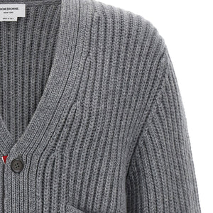 Thom Browne Rwb Tape Cardigan