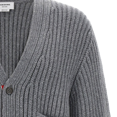 Thom Browne Rwb Tape Cardigan