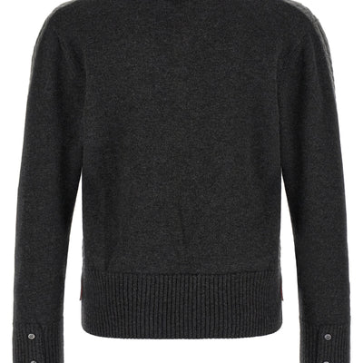 Thom Browne 2-in-1 Trompe Loeil Polo Shirt