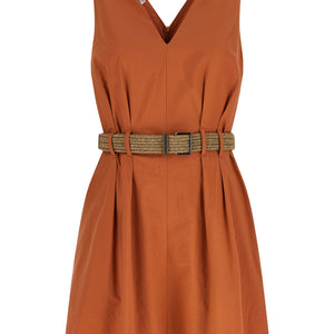 Brunello Cucinelli Texture Twill Dress