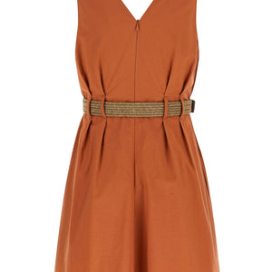 Brunello Cucinelli Texture Twill Dress
