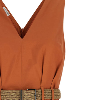 Brunello Cucinelli Texture Twill Dress