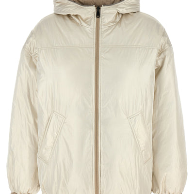 Brunello Cucinelli Laminated Reversible Down Jacket