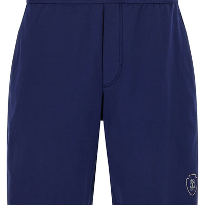 Brunello Cucinelli Interlock Cotton Bermuda Shorts
