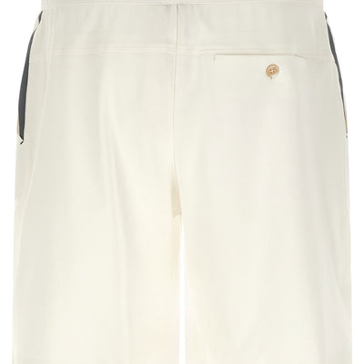 Brunello Cucinelli Interlock Cotton Bermuda Shorts