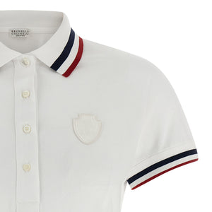 Brunello Cucinelli Logo Embroidery Tennis Dress