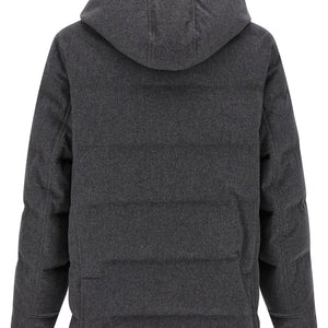 Brunello Cucinelli Membrane Wool Flannel Parka