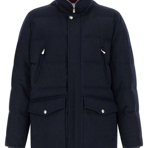 Brunello Cucinelli Wool Flannel Parka
