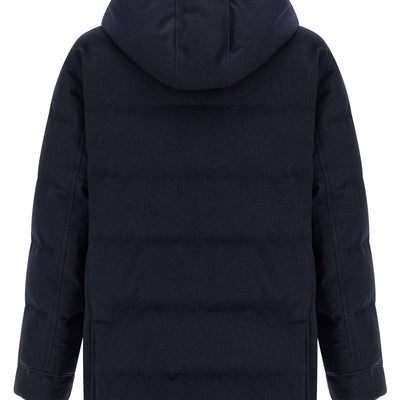 Brunello Cucinelli Wool Flannel Parka