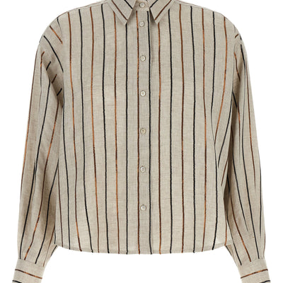 Brunello Cucinelli Sparkling Stripes Shirt