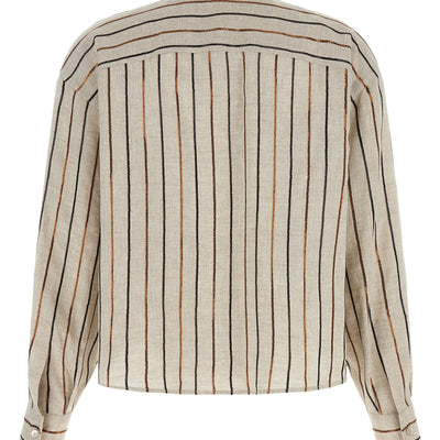 Brunello Cucinelli Sparkling Stripes Shirt