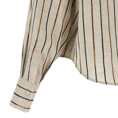 Brunello Cucinelli Sparkling Stripes Shirt