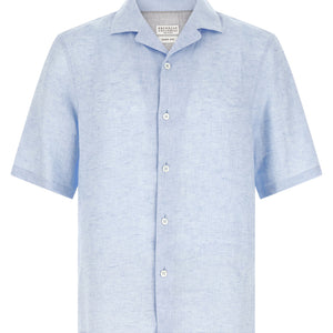 Brunello Cucinelli Camp Collar Shirt