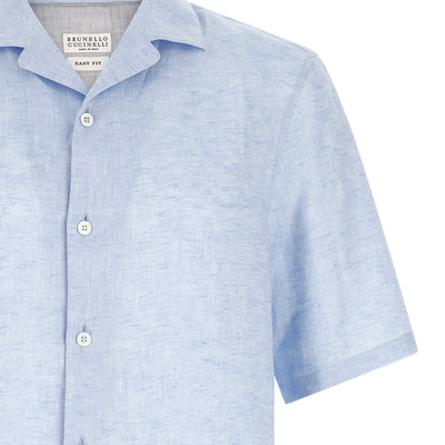 Brunello Cucinelli Camp Collar Shirt