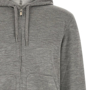 Brunello Cucinelli Cashmere And Silk Hoodie