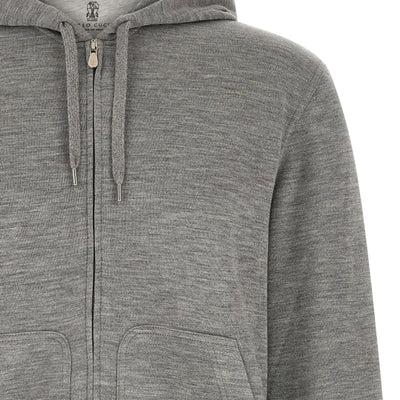 Brunello Cucinelli Cashmere And Silk Hoodie