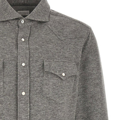 Brunello Cucinelli Western Shirt