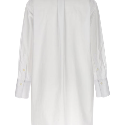 Alberto Biani Long Plastron Tuxedo Shirt