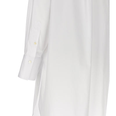 Alberto Biani Long Plastron Tuxedo Shirt