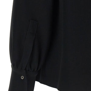 Alberto Biani Lavallière Neck Blouse