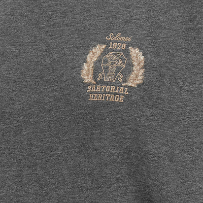 Brunello Cucinelli Coat Of Arms Embroidered Sweatshirt