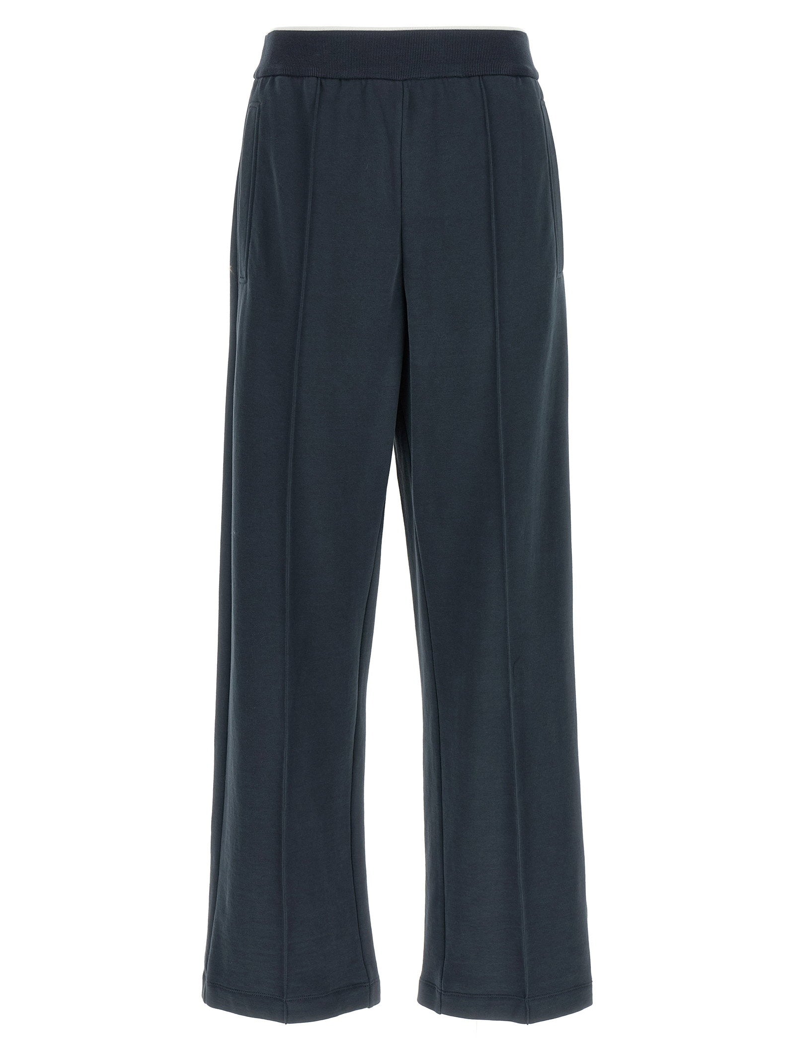 Brunello Cucinelli Joggers With Frontal Stitching Detail