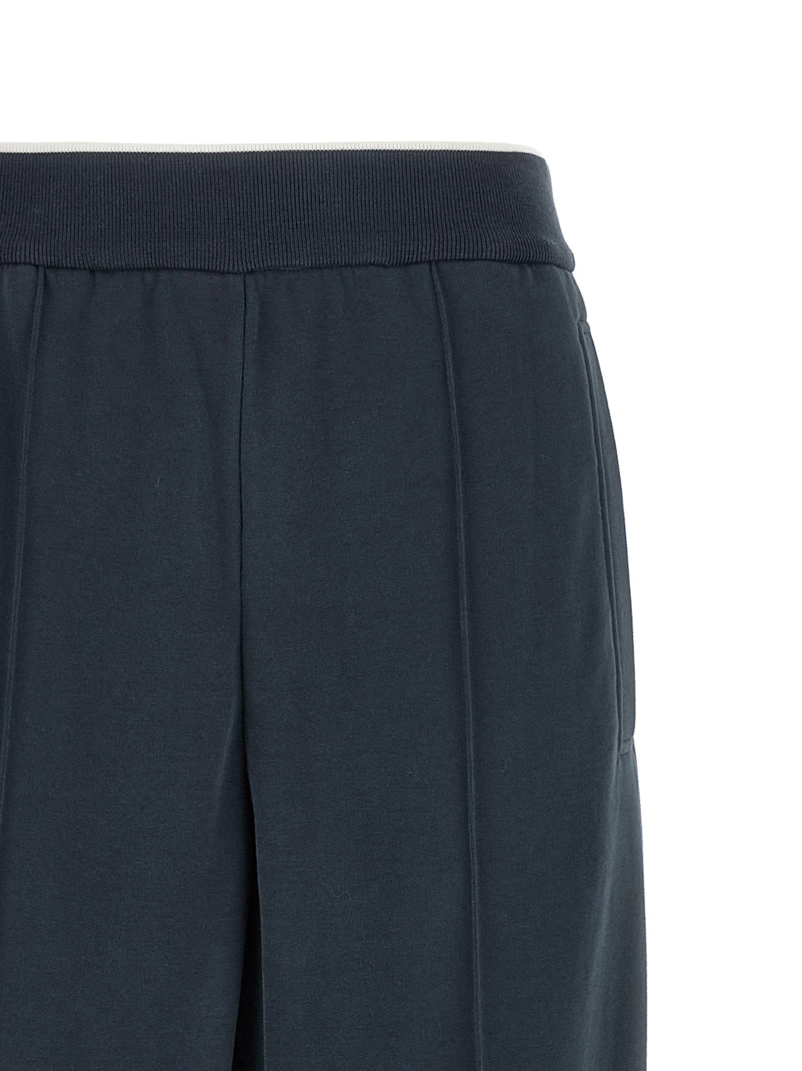 Brunello Cucinelli Joggers With Frontal Stitching Detail