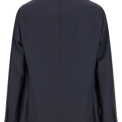 Brunello Cucinelli Pinstripe Batavia Blazer