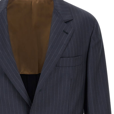 Brunello Cucinelli Pinstripe Batavia Blazer