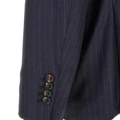 Brunello Cucinelli Pinstripe Batavia Blazer