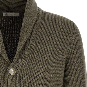 Brunello Cucinelli Malfilé Cotton Cardigan