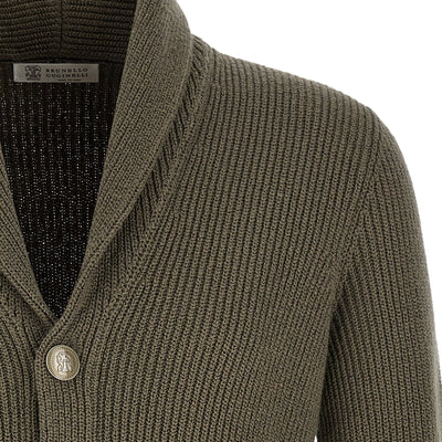 Brunello Cucinelli Malfilé Cotton Cardigan