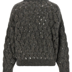 Brunello Cucinelli Dazzling Waves Sweater