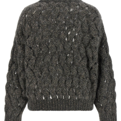 Brunello Cucinelli Dazzling Waves Sweater