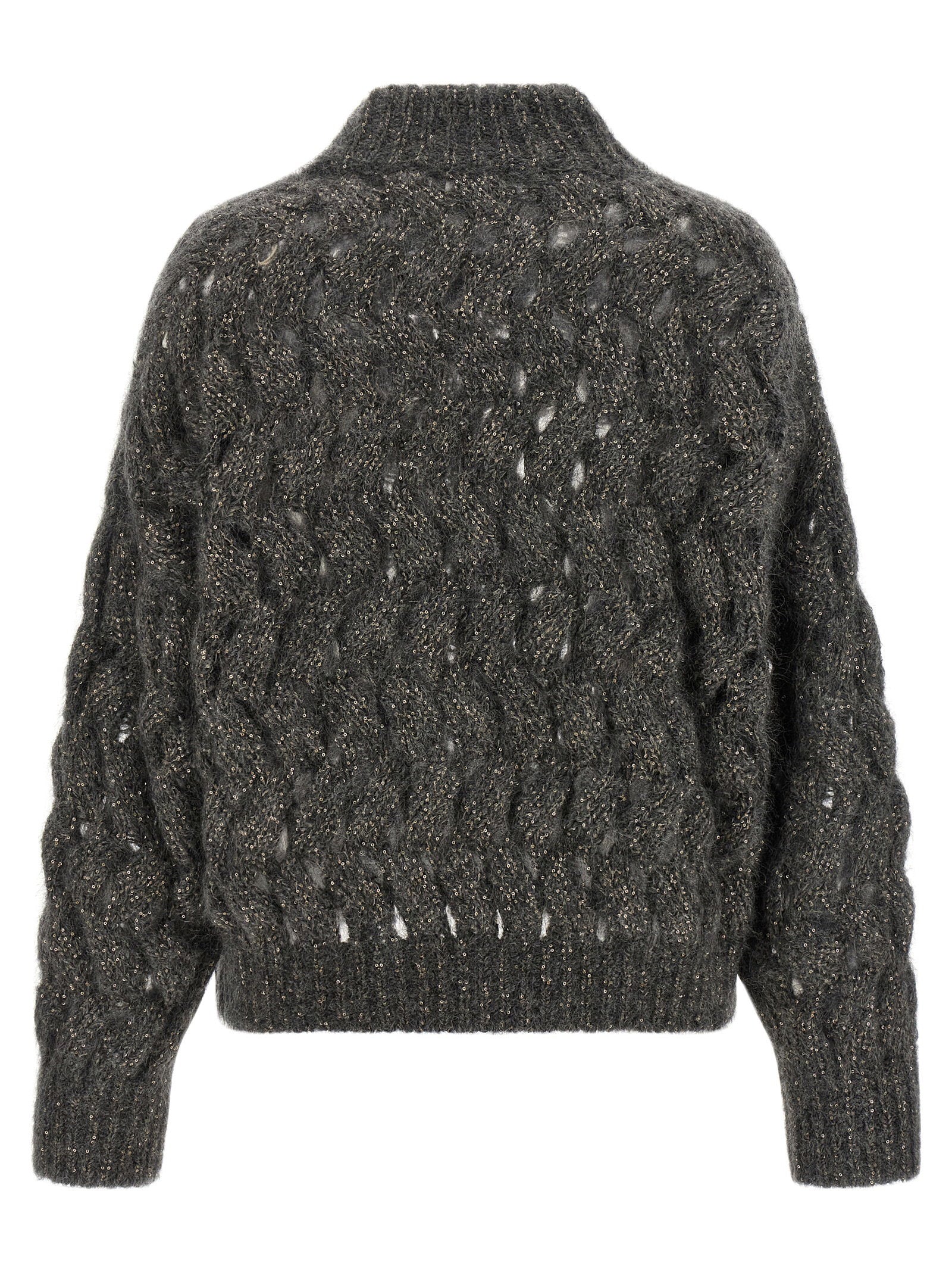 Brunello Cucinelli Dazzling Waves Sweater