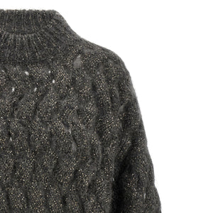 Brunello Cucinelli Dazzling Waves Sweater