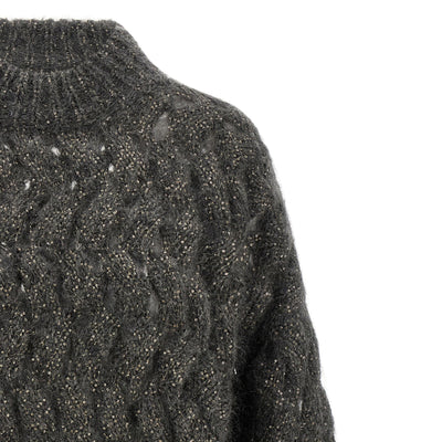 Brunello Cucinelli Dazzling Waves Sweater