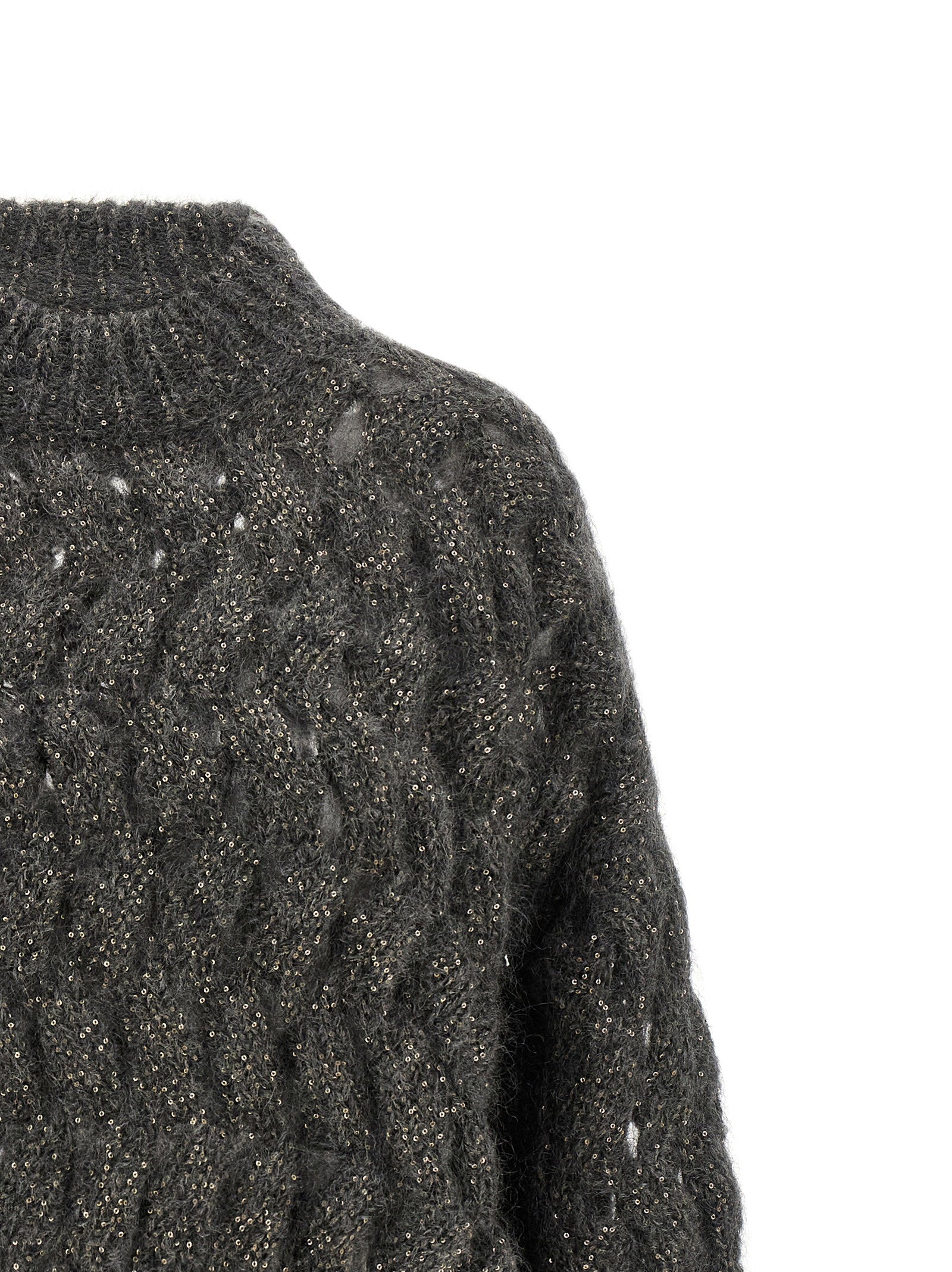 Brunello Cucinelli Dazzling Waves Sweater