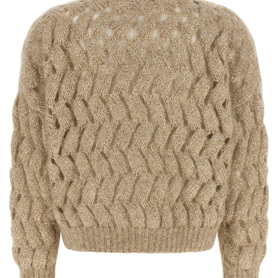 Brunello Cucinelli Dazzling Waves Sweater