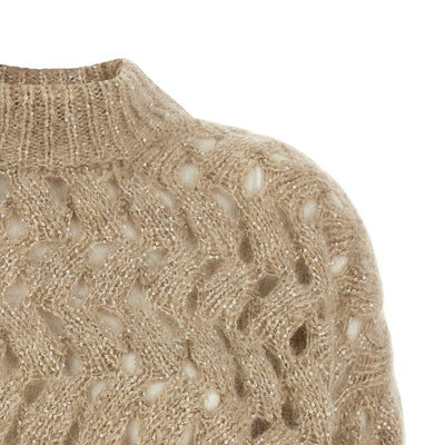 Brunello Cucinelli Dazzling Waves Sweater