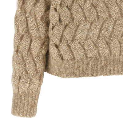 Brunello Cucinelli Dazzling Waves Sweater