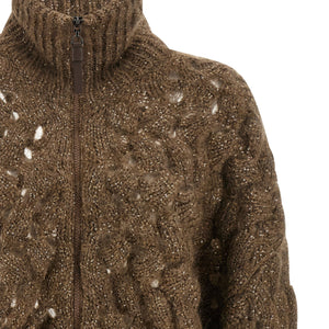 Brunello Cucinelli Dazzling Waves Cardigan