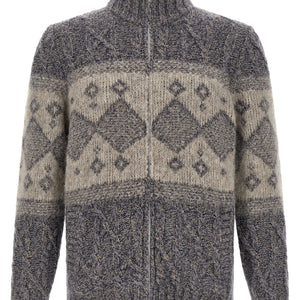 Brunello Cucinelli Chiné Yarn Cardigan