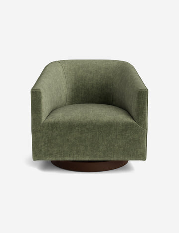 Moss Performance Striated Velvet