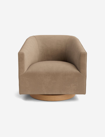 Taupe Faux Mohair