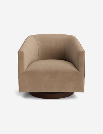 Taupe Faux Mohair