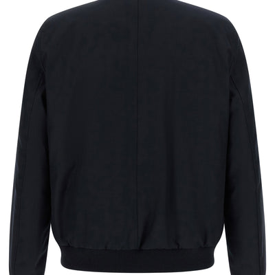 Moorer Janos Bomber Jacket - Acqua Line